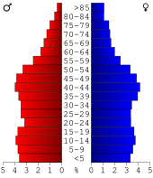 Bevolkingspiramide Scott County