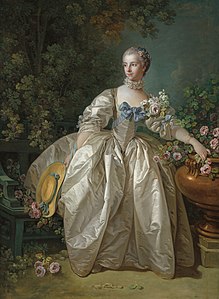 Madame Bergeret (1766) Cat minyak di kanvas National Gallery of Art, Washington, D.C., Amerika Serikat