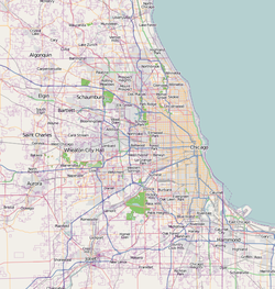 Carpentersville is located in Chicago metropolitan area