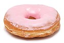 Dunkin' Donuts Pink Frosted Donut