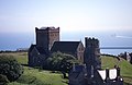 Image 25 Credit: Marco Sinibaldi Around AD 50 the Romans built a lighthouse which still stands to its full height in the grounds of Dover Castle. More about Dover... (from Portal:Kent/Selected pictures)