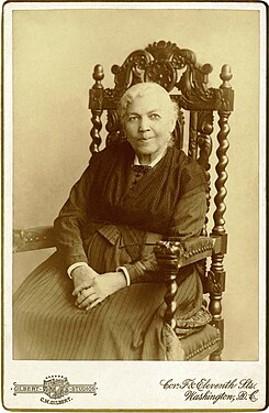 Gilbert Studios photograph of Harriet Jacobs (restored and nominated by Adam Cuerden)