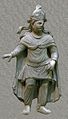 Kushan king or prince, said to be Huvishka, Gandhara art.[5]