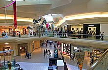 Interior of The Mall at Short Hills.