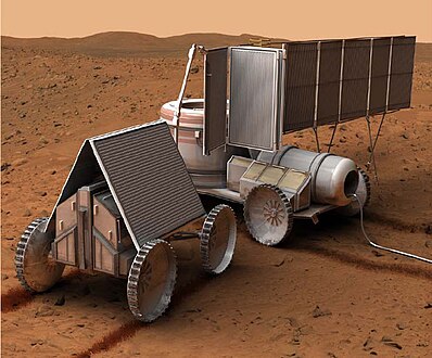 Production d'électricité par un générateur nucléaire (source NASA).