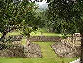 Ball court, Copan, Late Classic