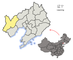 朝阳市在辽宁省的地理位置