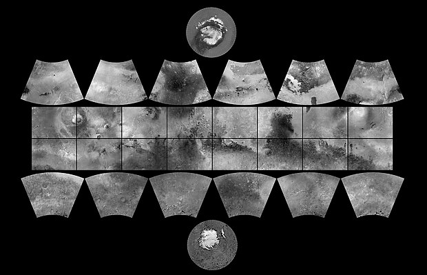 Mars Quad Map