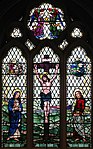 St Leonard's Church Main window: the crucifixion