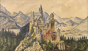 Neuschwanstein Castle (different version)