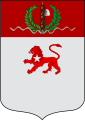 The coat of arms of colonial and provincial Eritrea from 1936 to 1941.