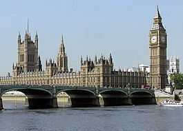 Thames Naddi pe Palace of Westminster