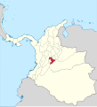 La province de Bogota en 1855.