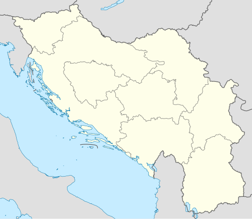 7th Army (Kingdom of Yugoslavia) is located in Yugoslavia (1939–1941)