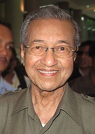 Former Prime Minister Mahathir Mohamad (PH/Warisan) from Langkwai[a]