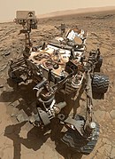 Curiosity Self-Portrait at 'Big Sky' Drilling Site