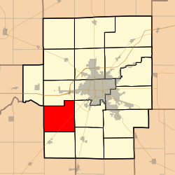 Location in Macon County