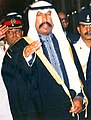 Saad Al-Abdullah Al-Salim Al-Sabah in 1991 (Foto: Md. Lutfar Rahman Binu) overleden op 13 mei 2008