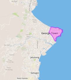 Seri Teratai is located in George Town