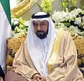 Khalifa bin Zayed Al Nahayan op 14 januari 2013 overleden op 13 mei 2022