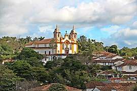 Vista da Igreja Matriz de Santo Antônio