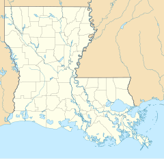 Ponchatoula, Louisiana на карти Луизијане