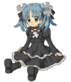 Wikipe-tan dalam busana Gothic Lolita