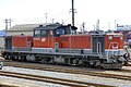 A Class DD51 diesel-hydraulic locomotive in August 2007