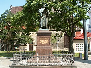 Lutherdenkmal in Erfurt