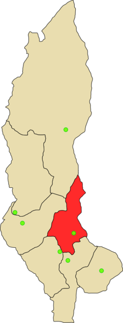 Location of Bongará Province
