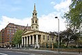 St John's Church adjacent to James Clerk Maxwell Building of King's College London