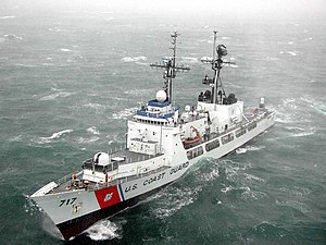 Mellon underway in the Bering Sea, 2001