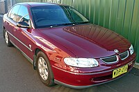 A limited edition Commodore Olympic (VT II), featuring the alloy wheels from a Berlina (VT), as standard