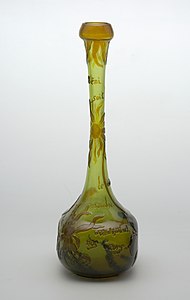 Bud vase by Gallé (1900)