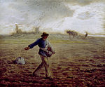 Jean-François Millet, Såningsmannen (cirka 1865).