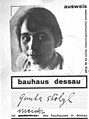 12. Gunta Stölzl (1897–1963), första kvinnliga huvudläraren vid Bauhaus.