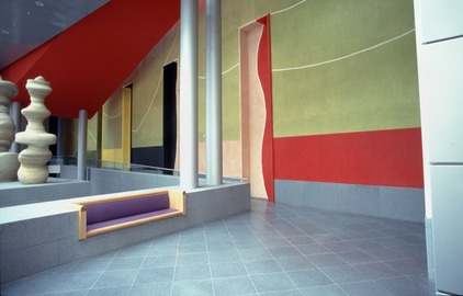 Walls of British Embassy, Berlin, 2000