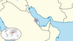Vị trí của Bahrain