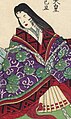 Empress Kōken/Shōtoku, the sixth historically verifiable empress.