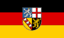 Flag of Saarland, Germany