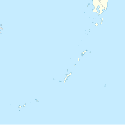 沖繩島在琉球的位置