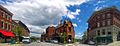 Panoramic view from Post Office Square in 2014