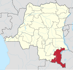 Location of Haut-Katanga