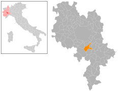 Montegrosso d'Asti – Mappa