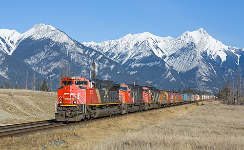 Canadian National Railway train