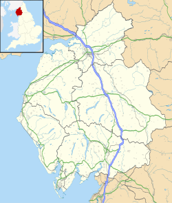 Dacre Castle is located in Cumbria