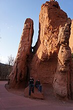 Sentinel Spires, a popular tourist attraction in Garden of the Gods