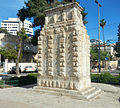 Monument to the December 9, 1917, surrender of Jerusalem to the 60th London Division.