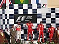 Image 11The podium ceremony at the 2007 Bahrain Grand Prix (from Bahrain)