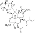 Image 19Structure of Azadirachtin, a terpenoid produced by the Neem plant, which helps ward off microbes and insects. Many secondary metabolites have complex structures (from Evolutionary history of plants)